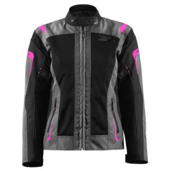 CHAQUETA MUJER SEVENTY DEGREES SD-JT68 SAHARA GRIS / FUCSIA