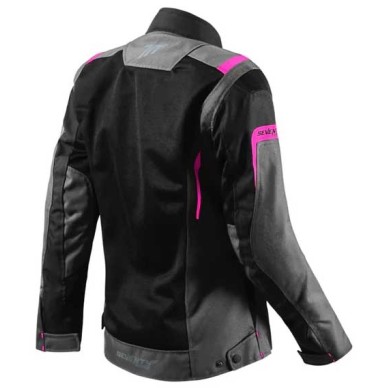 CHAQUETA MUJER SEVENTY DEGREES SD-JT68 SAHARA GRIS / FUCSIA