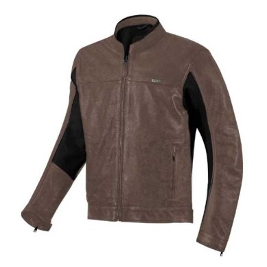 CHAQUETA PIEL HOMBRE SEVENTY DEGREES SD-JL1 NEGRA