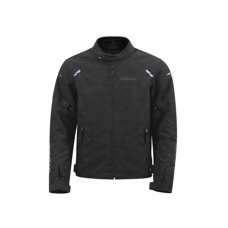 CHAQUETA MUJER SEVENTY DEGREES SD-JR67 PISTON NEGRO / GRIS / BLANCO 