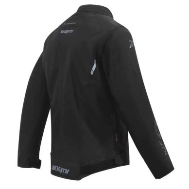 CHAQUETA MUJER SEVENTY DEGREES SD-JR67 PISTON NEGRO / GRIS / BLANCO 