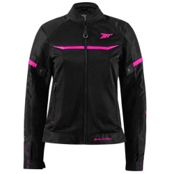 CHAQUETA DE VERANO MUJER SEVENTY DEGREES SD-JR30.2 MOJAVE NEGRO / BLANCO