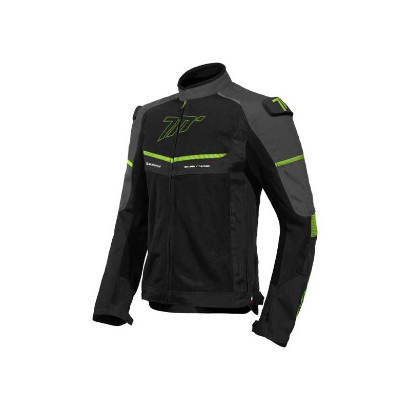 CHAQUETA CORDURA VERANO SEVENTY DEGREES SD-JR30.1 MOJAVE NEGRO / ROJO