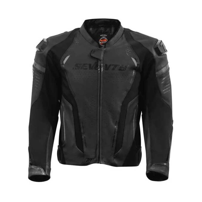 CHAQUETA HOMBRE SEVENTY DEGREES SD-JR65 PISTON NEGRO / GRIS / AMARILLO FLÚOR