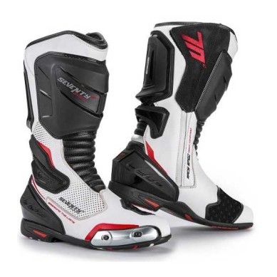 BOTAS SEVENTY DEGREES SD-BR1 RACING BLANCO / ROJO 39 / 40 / 44 / 45