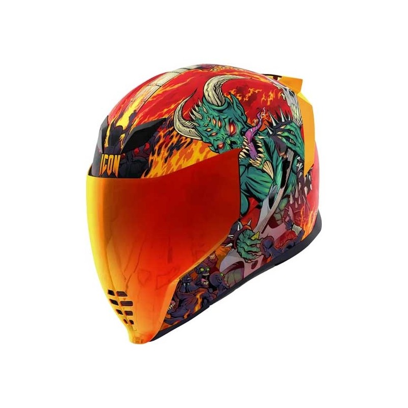 CASCO ICON AIRFLITE DARK NEGRO MATE