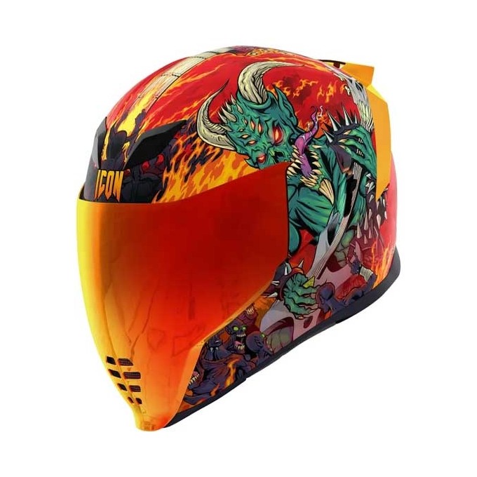 CASCO ICON AIRFLITE DARK NEGRO MATE