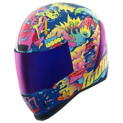 CASCO ICON AIRFORM DINO FURY AZUL