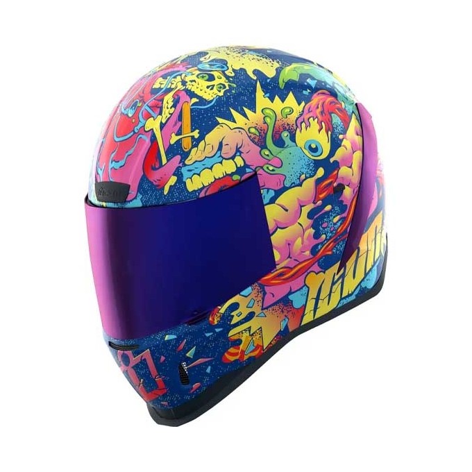 CASCO ICON AIRFORM DINO FURY AZUL