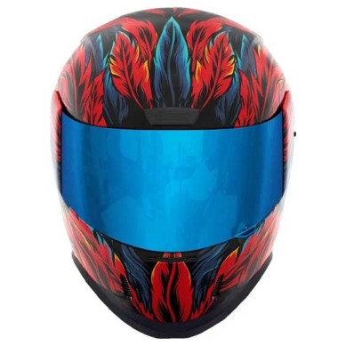 CASCO ICON AIRFORM SCATLERBRAIN AZUL / MORADO