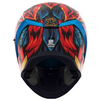 CASCO ICON AIRFORM SCATLERBRAIN AZUL / MORADO