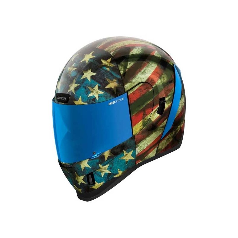 CASCO ICON AIRFORM HIPPIE DIPPY VERDE / MORADO 