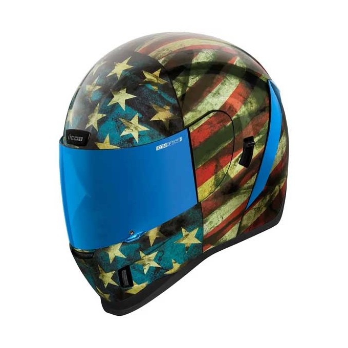 CASCO ICON AIRFORM HIPPIE DIPPY VERDE / MORADO 