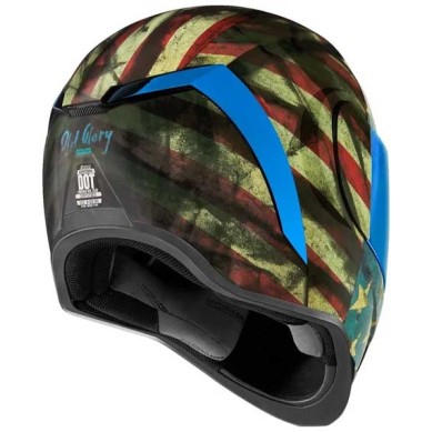 CASCO ICON AIRFORM HIPPIE DIPPY VERDE / MORADO 