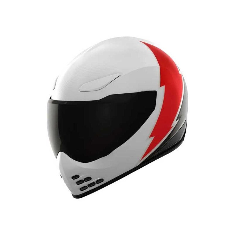 CASCO ICON DOMAIN RUBATONE NEGRO MATE
