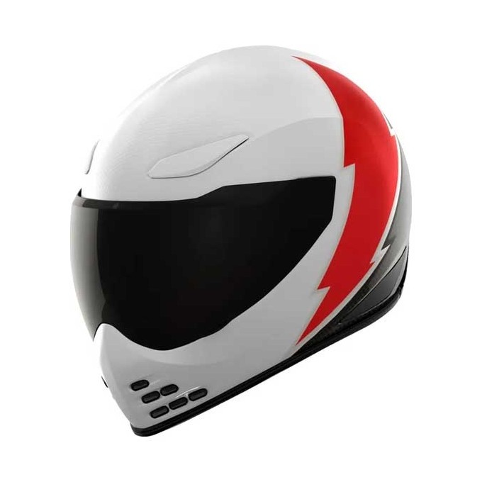 CASCO ICON DOMAIN RUBATONE NEGRO MATE
