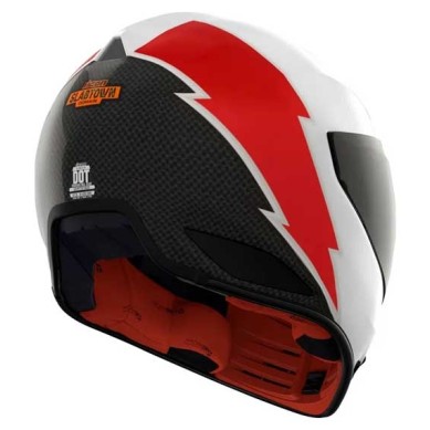 CASCO ICON DOMAIN RUBATONE NEGRO MATE