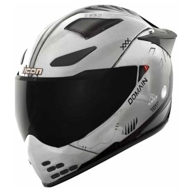 CASCO ICON DOMAIN GRAND MAW GRIS / ROJO