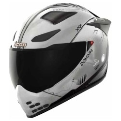 CASCO ICON DOMAIN GRAND MAW GRIS / ROJO