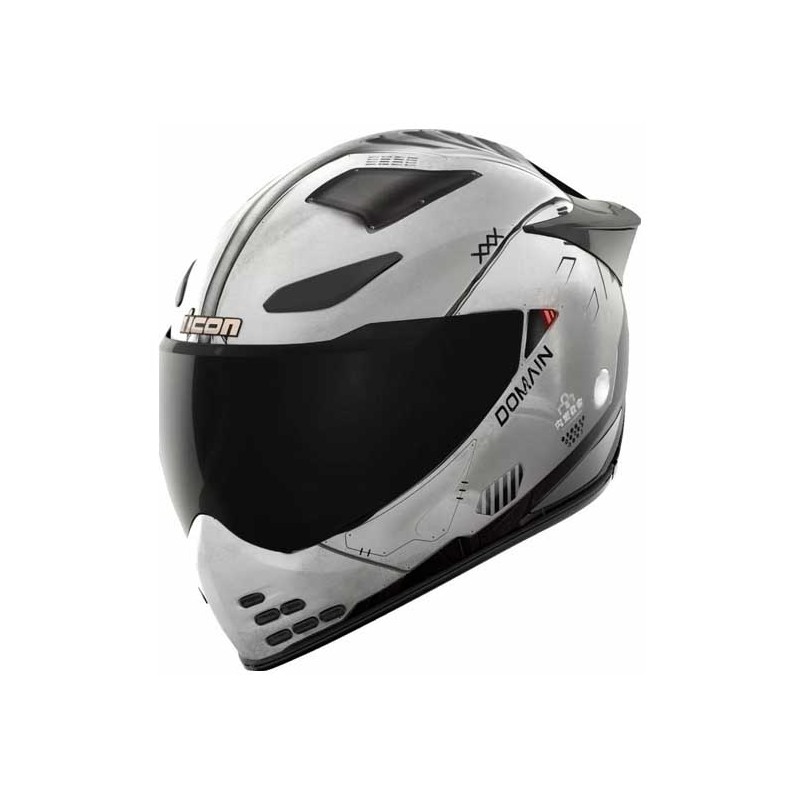CASCO ICON DOMAIN GRAND MAW GRIS / ROJO
