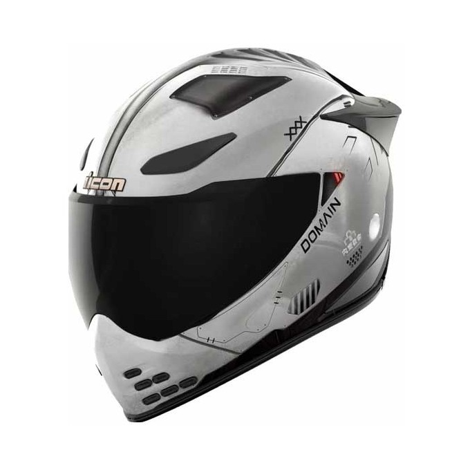CASCO ICON DOMAIN GRAND MAW GRIS / ROJO