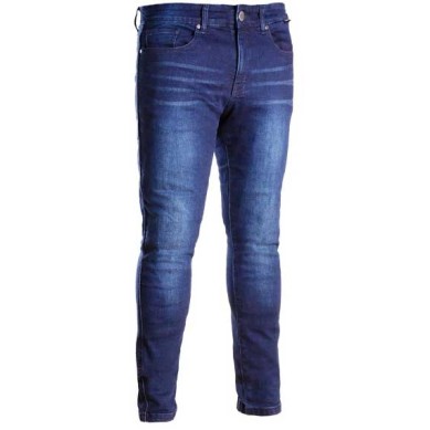 PANTALÓN VAQUERO HOMBRE UNIK CON KEVLAR  JP-0C AZUL LAVADO