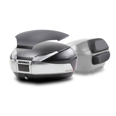 SH48 TITANIO + TAPA CARBONO + RESPALDO