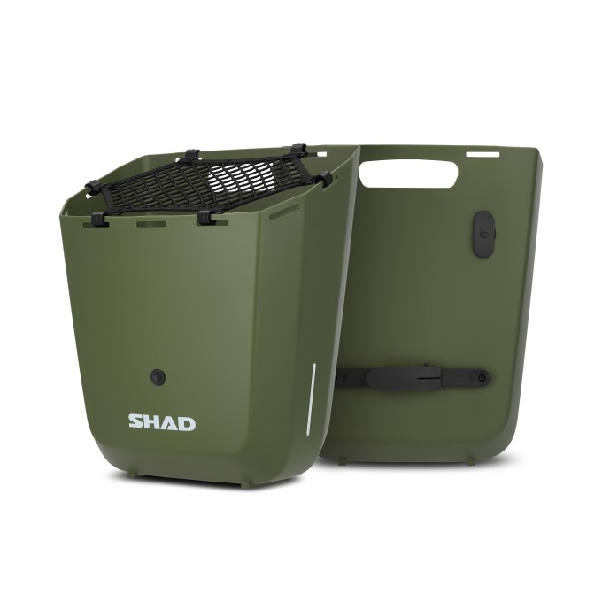 DAILY BIKE BOX 20L FIXED MOUNT AMSTERDAM GREEN