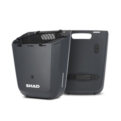 DAILY BIKE BOX 20L FIXED MOUNT OSLO GREY