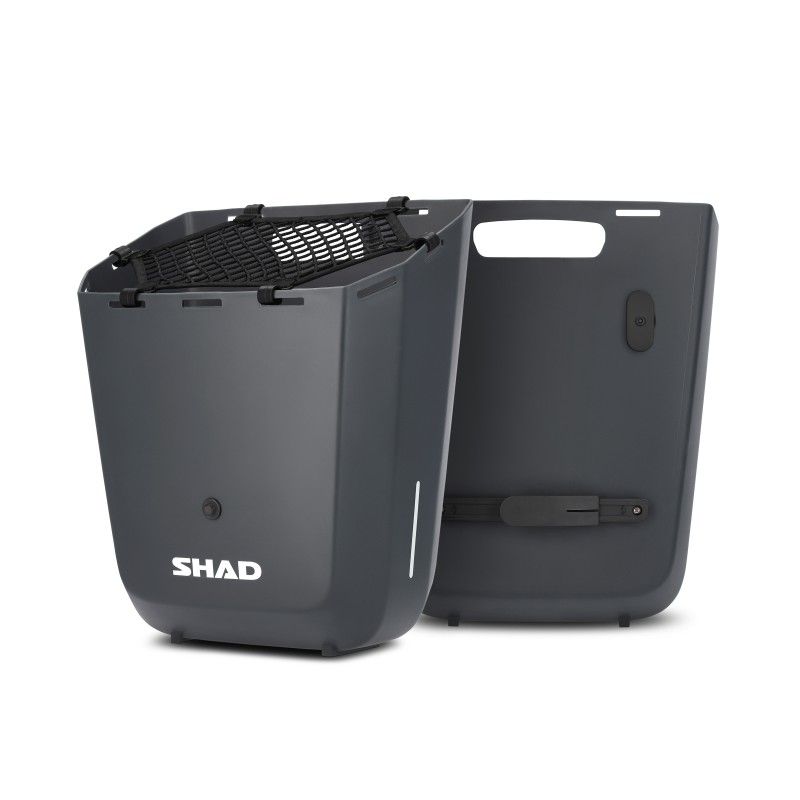 DAILY BIKE BOX 20L FIXED MOUNT OSLO GREY