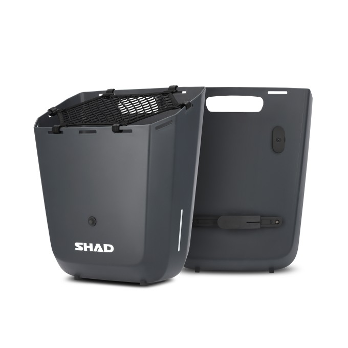 DAILY BIKE BOX 20L FIXED MOUNT OSLO GREY