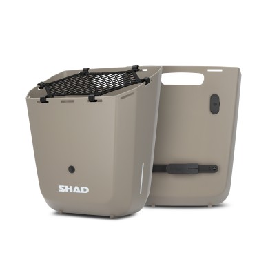 DAILY BIKE BOX 20L FIXED MOUNT FLORENCE CREAM