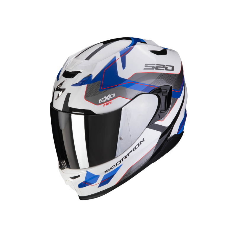 CASCO SCORPION EXO-520 EVO AIR ELAN BLANCO PERLA TALLA L