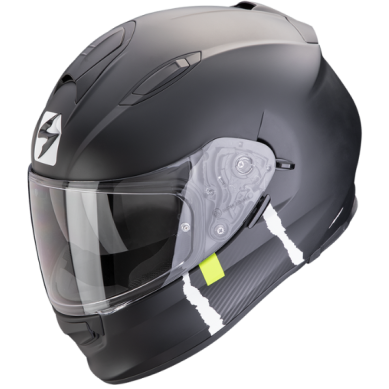 CASCO SCORPION EXO-491 CODE NEGRO MATE
