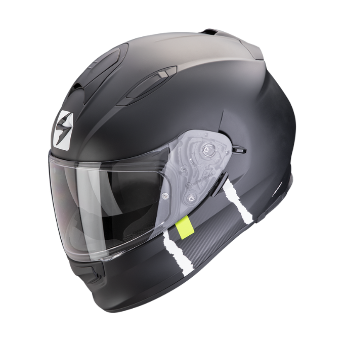 CASCO SCORPION EXO-491 CODE NEGRO MATE