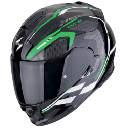 CASCO SCORPION EXO-491 KRIPTA NEGRO/VERDE/BLANCO