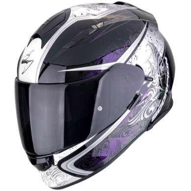 CASCO SCORPION EXO-491 RUN NEGRO NEGRO/CAMALEÓN