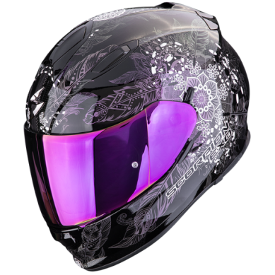 CASCO SCORPION EXO-491 DREAM Negro/Camelón