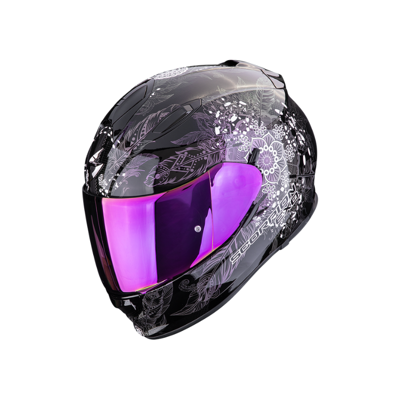 CASCO SCORPION EXO-491 DREAM Negro/Camelón