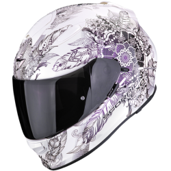 CASCO SCORPION EXO-491 DREAM Blanco/Camaleonte