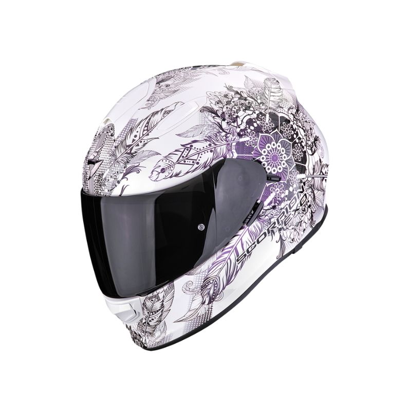 CASCO SCORPION EXO-491 DREAM Blanco/Camaleonte