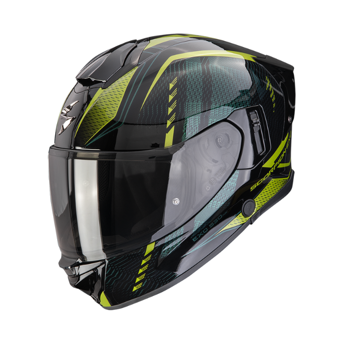 CASCO SCORPION EXO 530 AIR THERAS NEGRO / VERDE