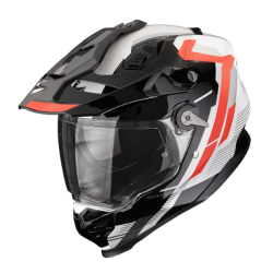 CASCO SCORPION ADF-9000 AIR PATROL NEGRO / ROJO