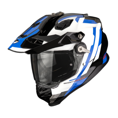 CASCO SCORPION ADF-9000 AIR PATROL NEGRO / PLATA