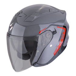 CASCO SCORPION EXO-230 CIT-E GRIS / ROJO