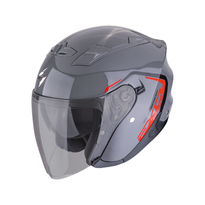 CASCO SCORPION EXO-230 CIT-E GRIS / ROJO