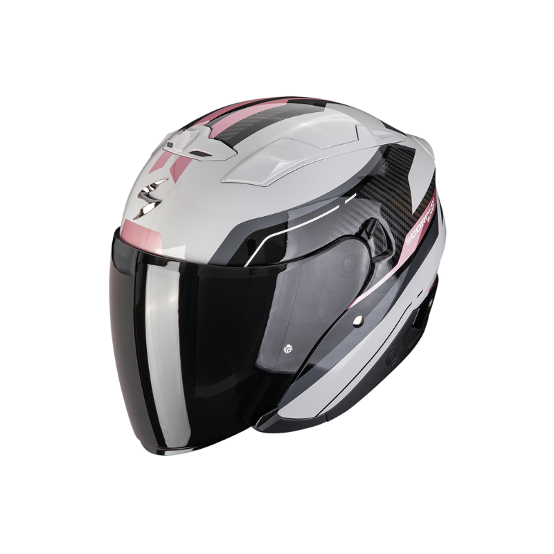 CASCO SCORPION EXO-230 HIPE GRIS / ROSA