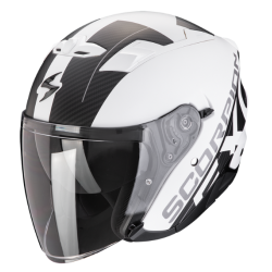CASCO SCORPION EXO-230 QR BLANCO MATE / NEGRO