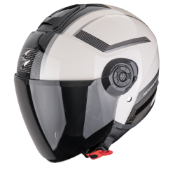CASCO SCORPION EXO-CITY II COSMOS CREMA / NEGRO