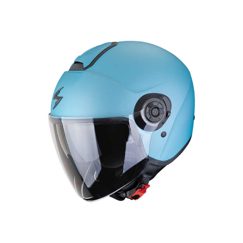CASCO SCORPION EXO-CITY II SOLID CELESTIAL AZUL MATE